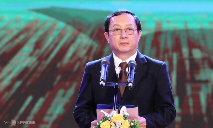 Bộ trưởng Huỳnh Thành Đạt. Ảnh: Ngọc Thành.