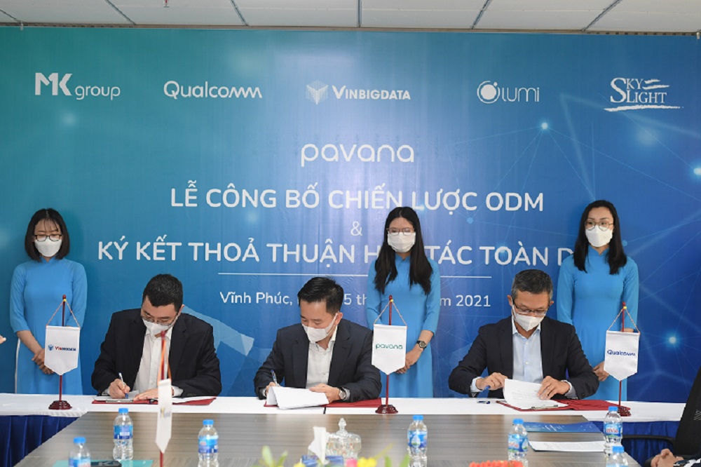 Pavana chính thức công bố chiến lược trở thành Nhà thiết kế và sản xuất theo đơn đặt hàng - ODM (Original Design Manufacturing) đầu tiên tại Việt Nam trong lĩnh vực camera thông qua hợp tác với Qualcomm, VinBigData, MK Group, Lumi và Sky Light Việt Nam