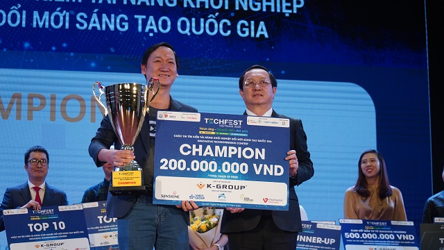 GoStream từng đạt quán quân Techfest 2020. Ảnh: Techfest.