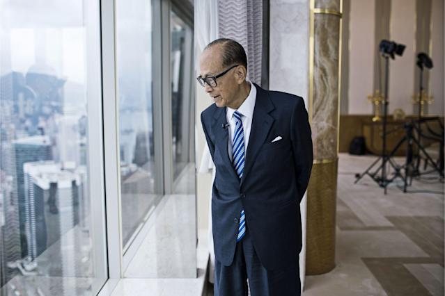 Tỷ phú Li Ka-shing. Ảnh: Bloomberg.