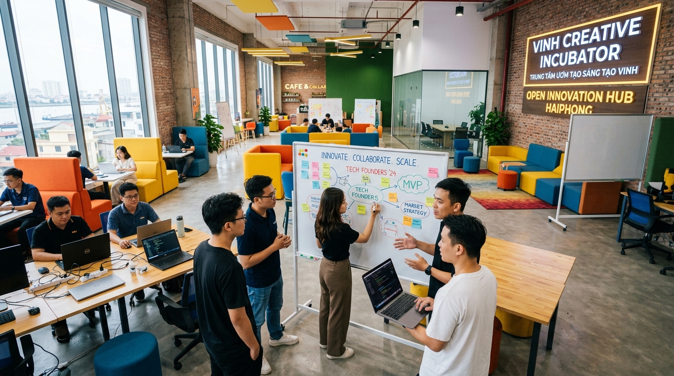 Khu Co-Working ISC Hải Phòng