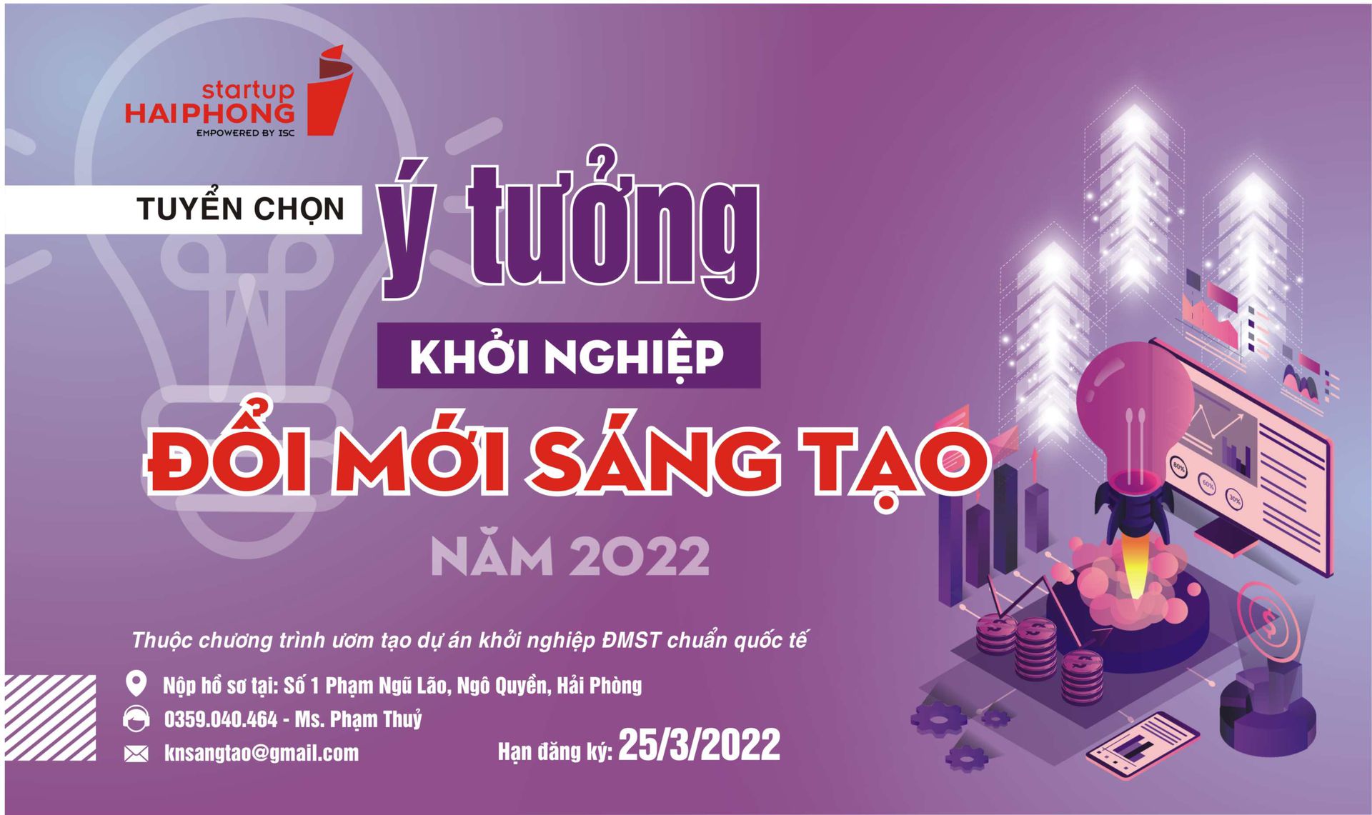TUYỂN CHỌN Ý TƯỞNG KHỞI NGHIỆP ƯƠM TẠO NĂM 2022
