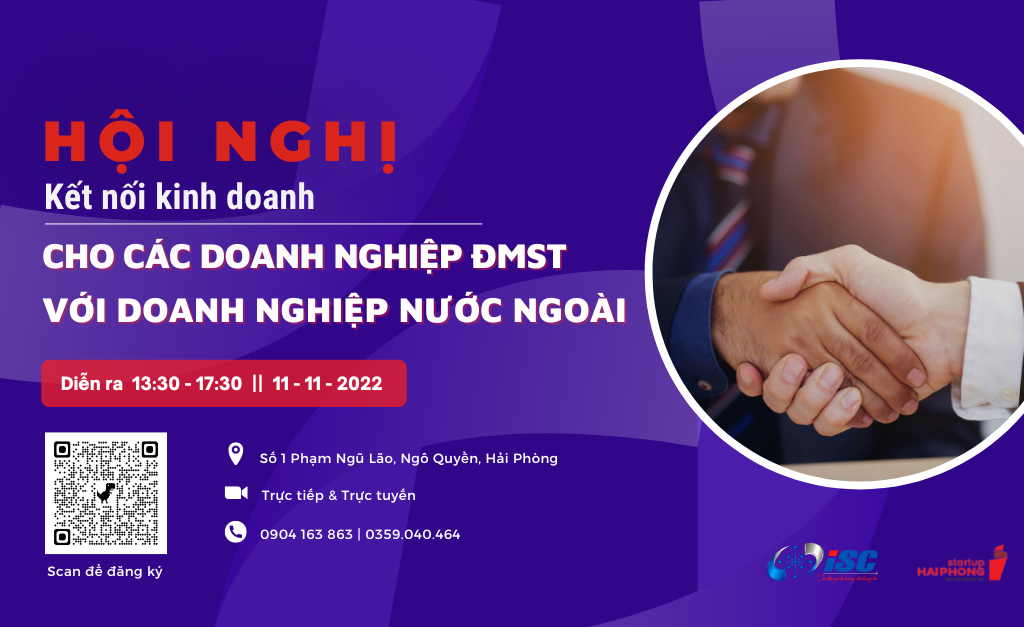 Kết nối kinh doanh cho các doanh nghiệp ĐMST với doanh nghiệp nước ngoài