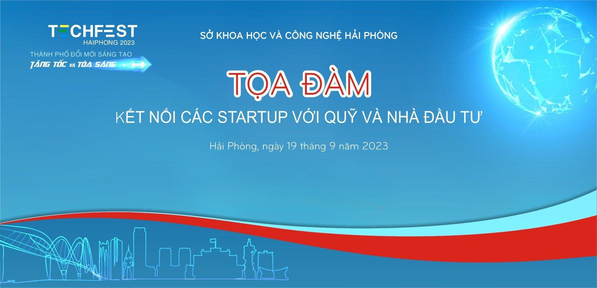 TOẠ ĐÀM KẾT NỐI STARTUP VỚI NHÀ ĐẦU TƯ