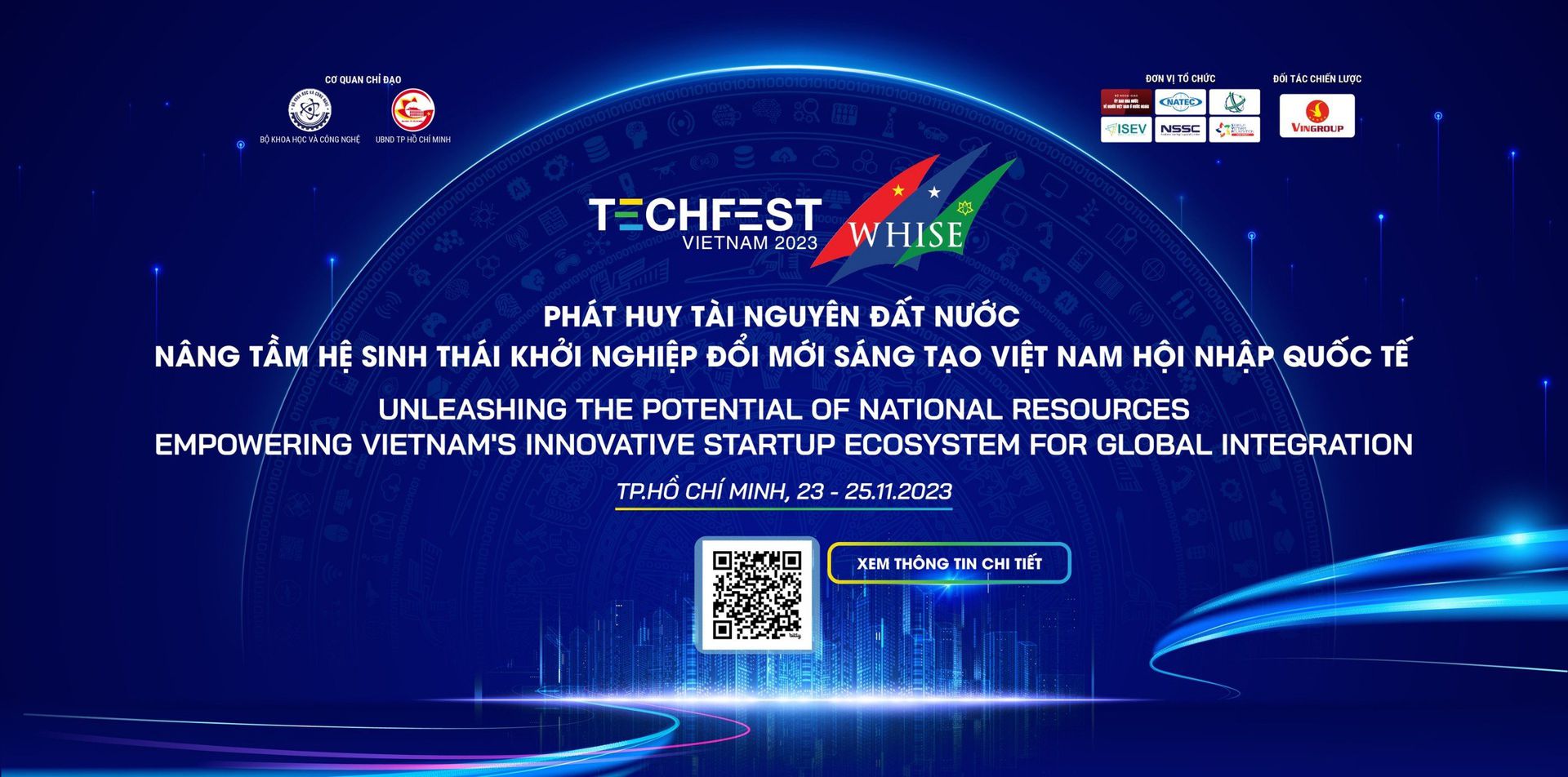 THAM GIA NGÀY HỘI KHỞI NGHIỆP ĐỔI MỚI SÁNG TẠO QUỐC GIA VÀ TUẦN LỄ ĐỔI MỚI SÁNG TẠO VÀ KHỞI NGHIỆP THÀNH PHỐ HỒ CHÍ MINH 2023