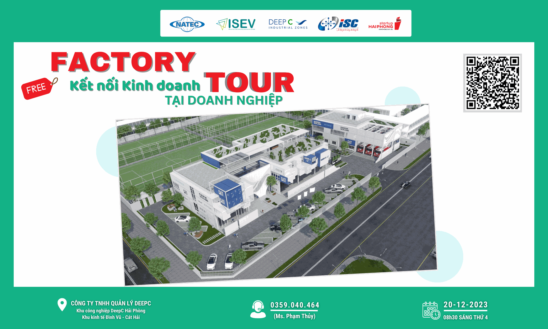 Factory Tour & Kết nối kinh doanh tại Công ty TNHH Quản lý DeepC