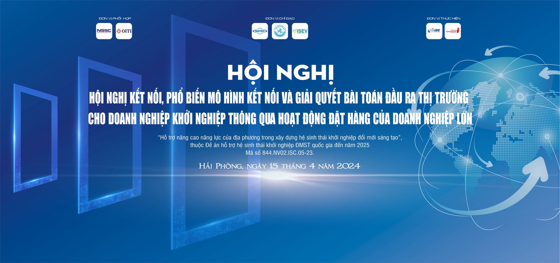 Hội nghị kết nối, phổ biến mô hình kết nối và giải quyết bài toán đầu ra thị trường cho doanh nghiệp khởi nghiệp thông qua hoạt động đặt hàng của doanh nghiệp lớn