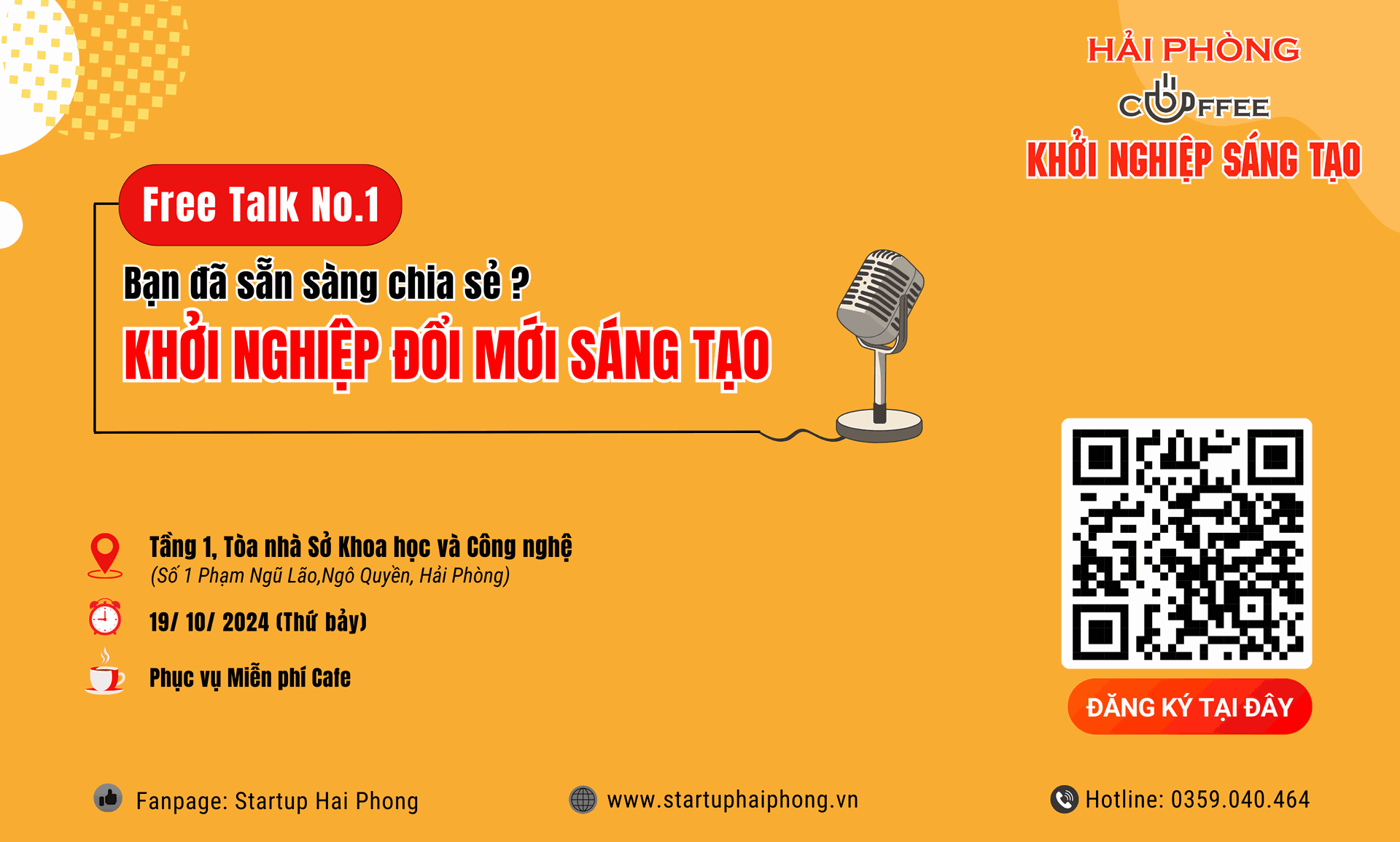 Hải Phòng - Café khởi nghiệp sáng tạo số 01: Khởi nghiệp? Khởi nghiệp đổi mới sáng tạo là gì? 
