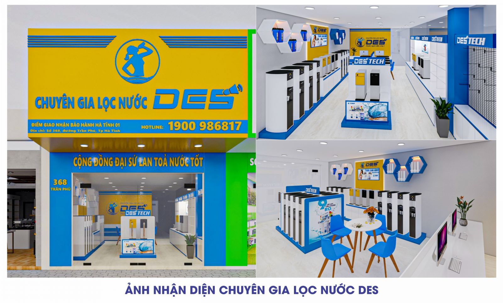 Máy lọc nước Destech