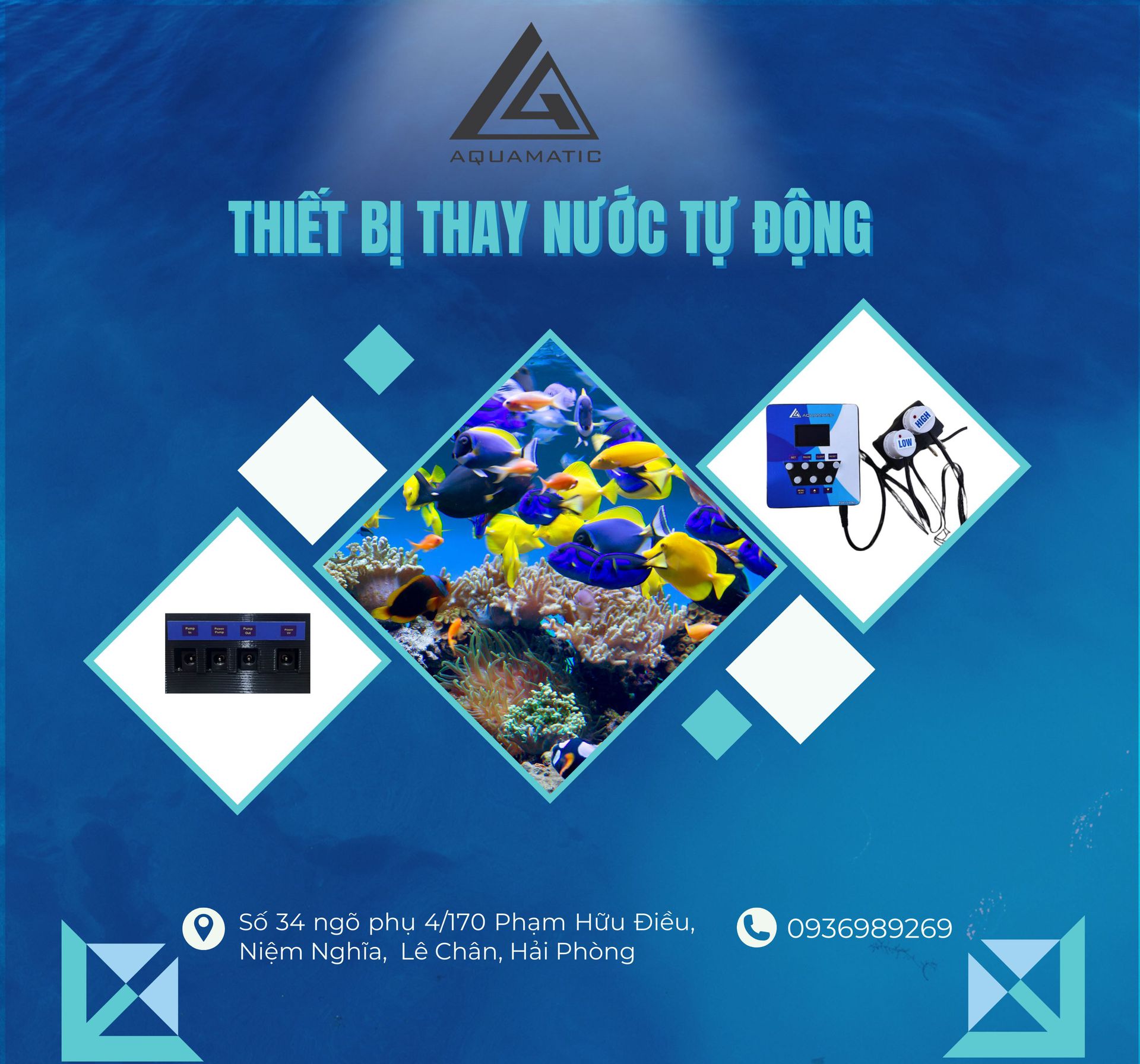 Thiết bị thay nước tự động